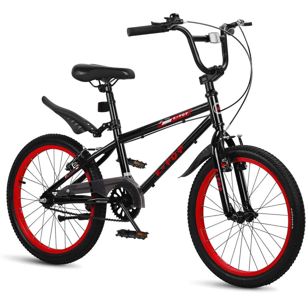 Mountain Biking For Beginners - 20 Inch BMX Bike for Boys,