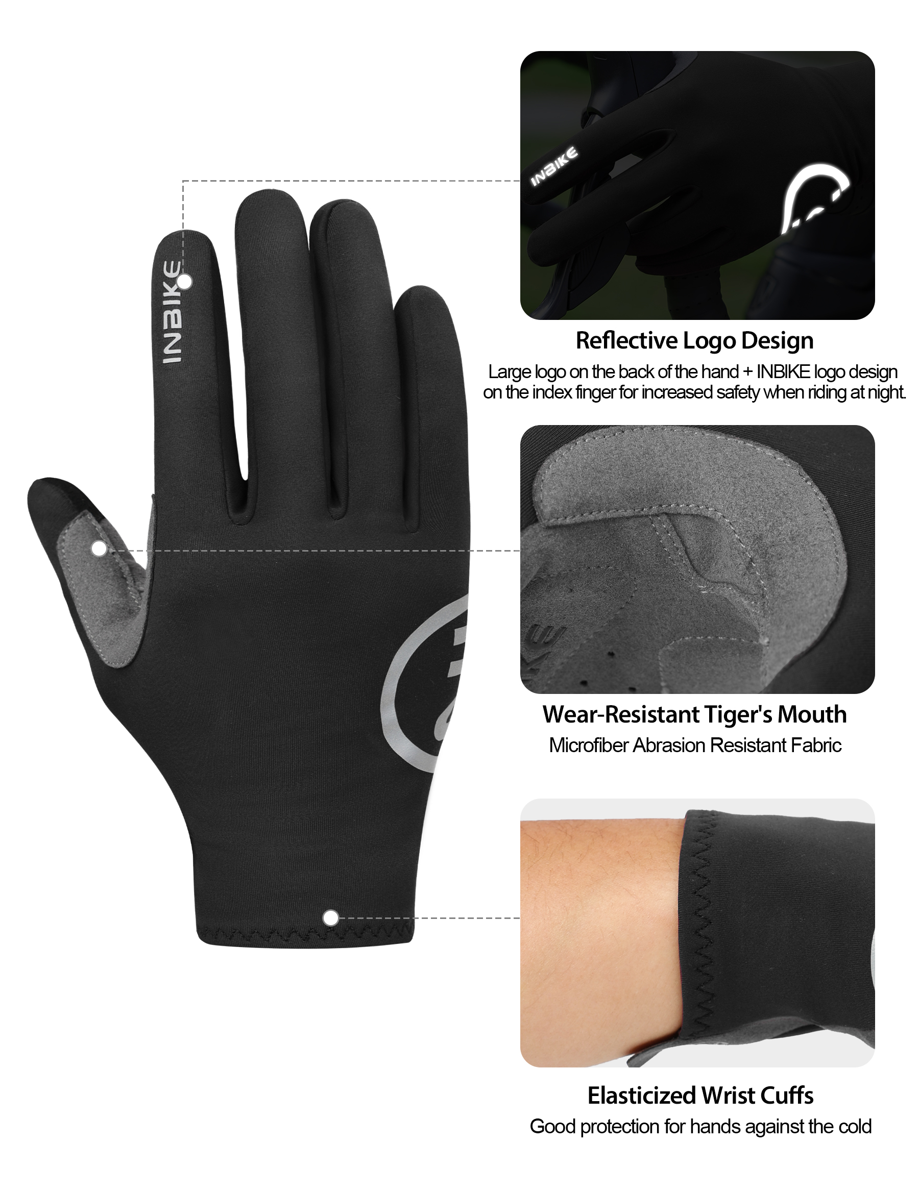 INBIKE Thermal Fleece Cycling  - Mountain Biking Gear For Men のレビューと価格