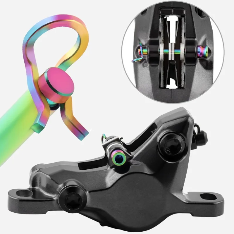 1/2pcs Titanium Disc Brake Cal - Mountain Biking Pads のレビューと価格