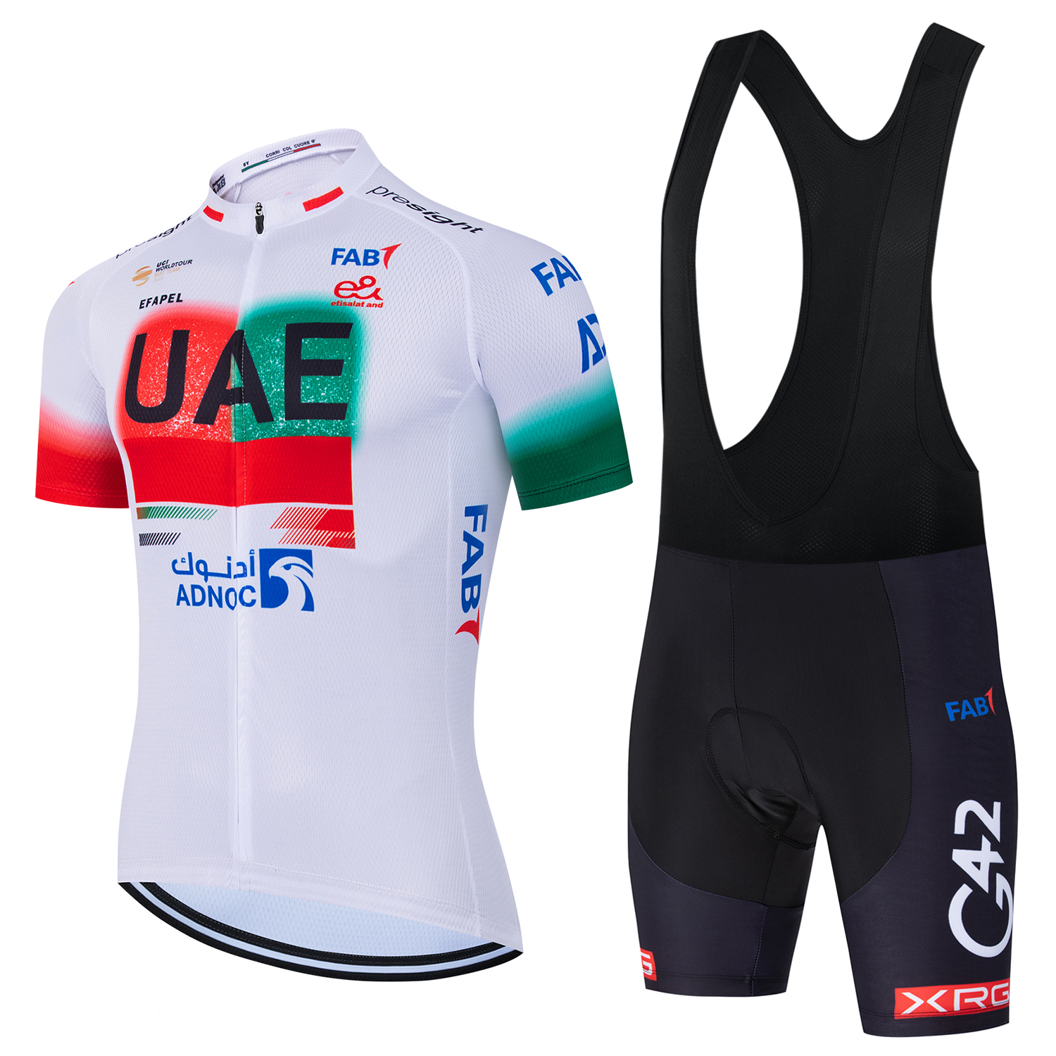 Fluorescent Yellow UAE Cycling - Mountain Biking Pants For Men のレビューと価格