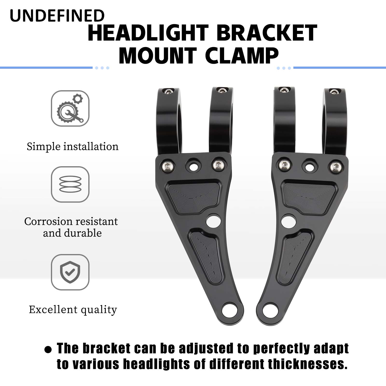33mm-58mm Headlight Bracket Mo - Mountain Biking Shop のレビューと価格