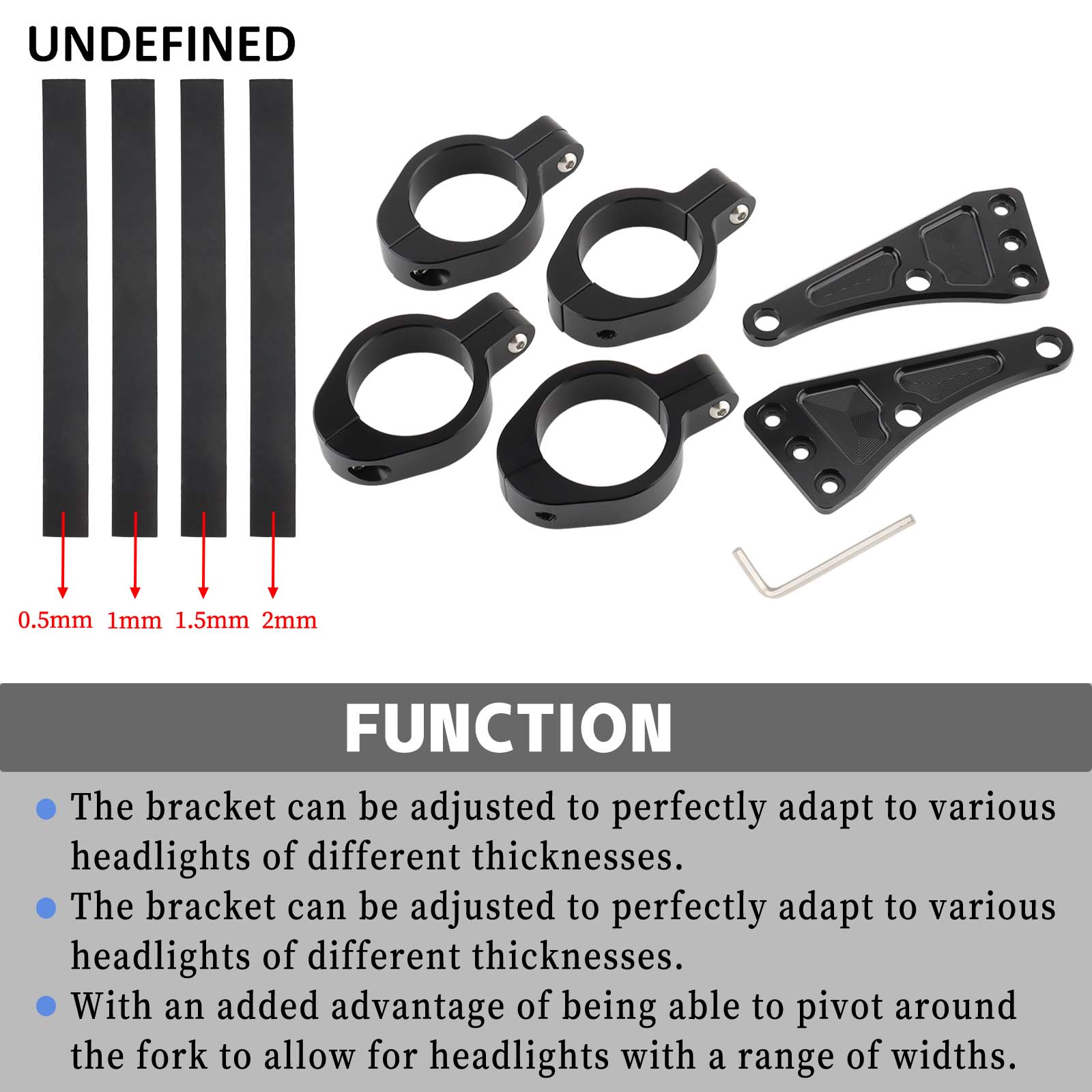 33mm-58mm Headlight Bracket Mo - Mountain Biking Shop のレビューと価格