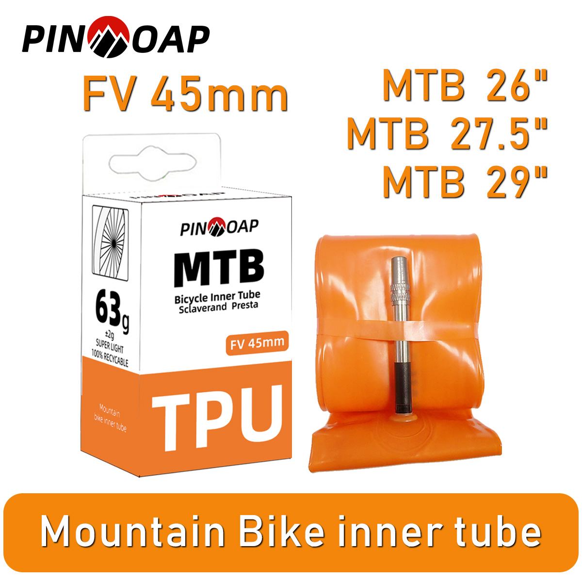 PINMOAP Mountain Bike Inner Tu - Mountain Biking Lights のレビューと価格