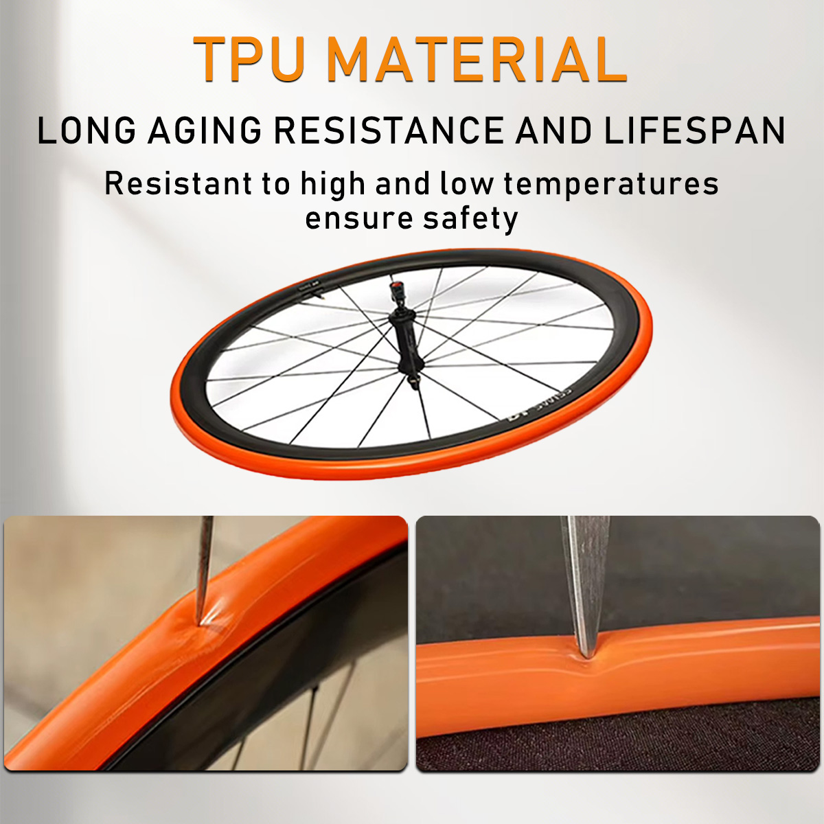 PINMOAP Mountain Bike Inner Tu - Mountain Biking Lights のレビューと価格