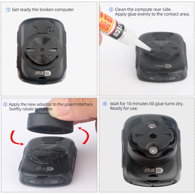 Bicycle Speedometer Mount Brac - Mountain Biking Lights のレビューと価格