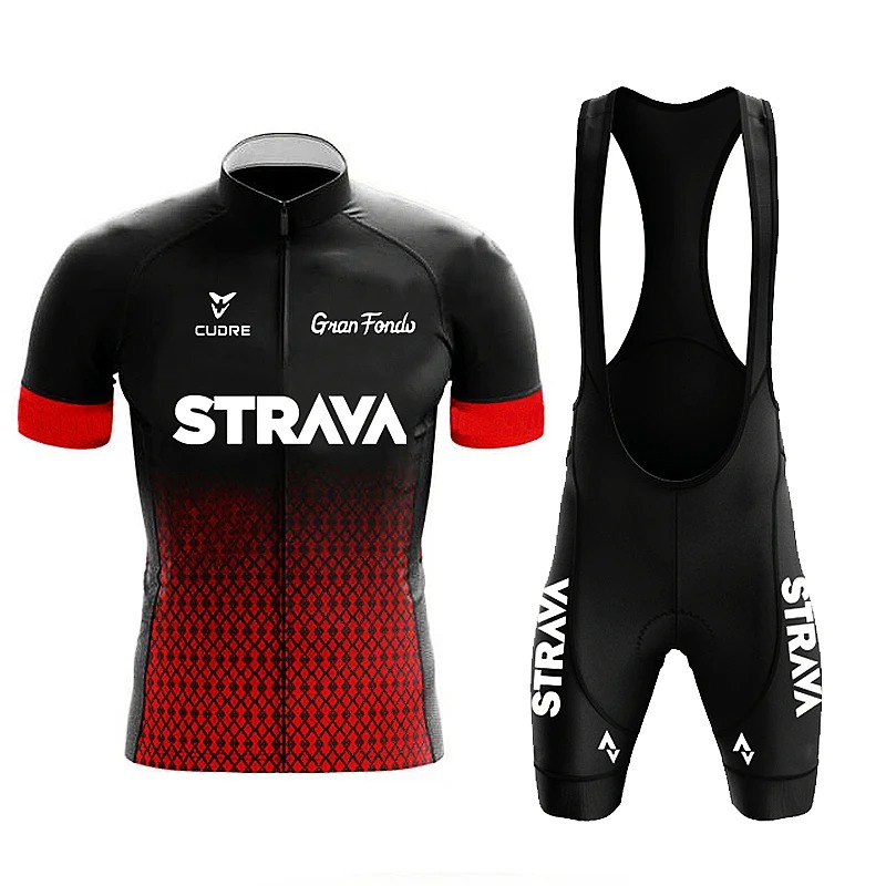 Strava Jersey Set Men's Bib Sh - Mountain Biking Pants For Men のレビューと価格