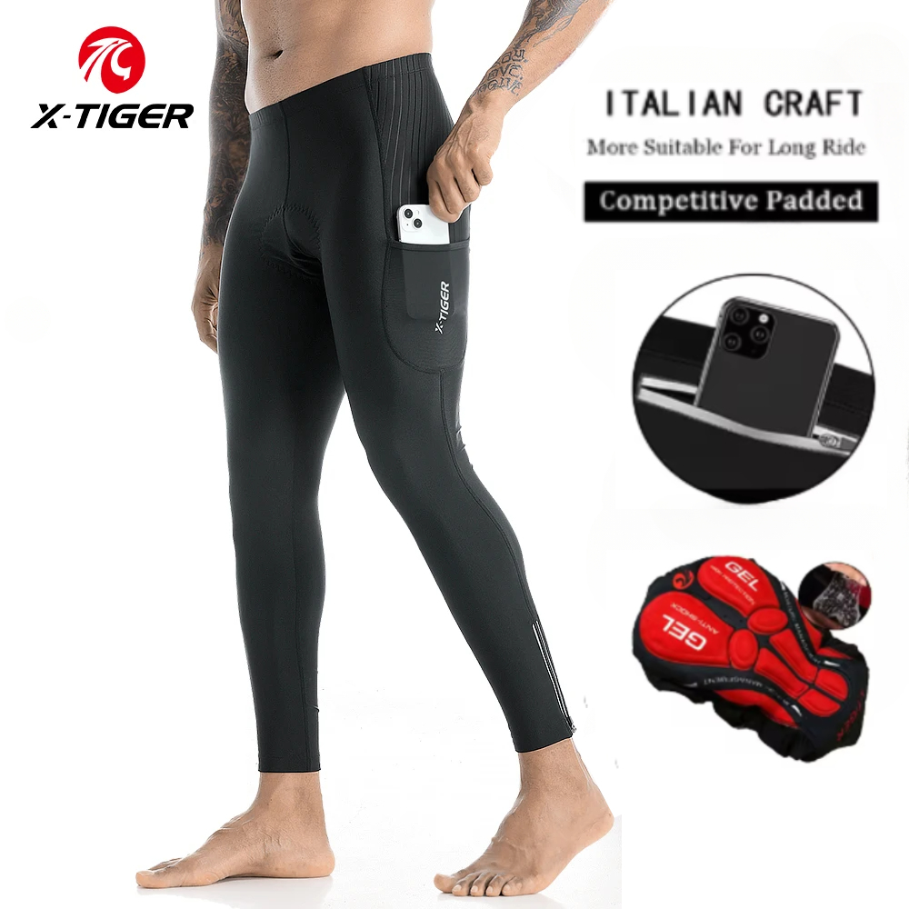 X-TIGER Men Cycling Long Pants - Mountain Biking Overalls のレビューと価格