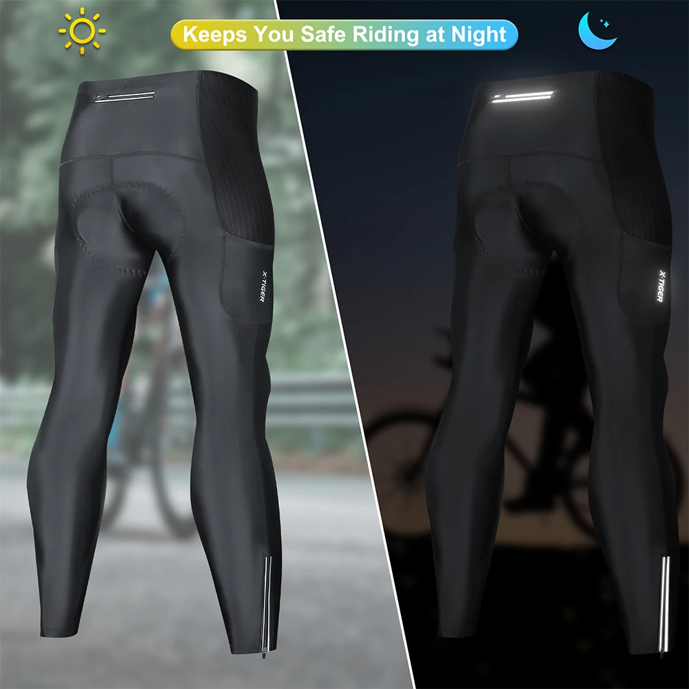 X-TIGER Men Cycling Long Pants - Mountain Biking Overalls のレビューと価格