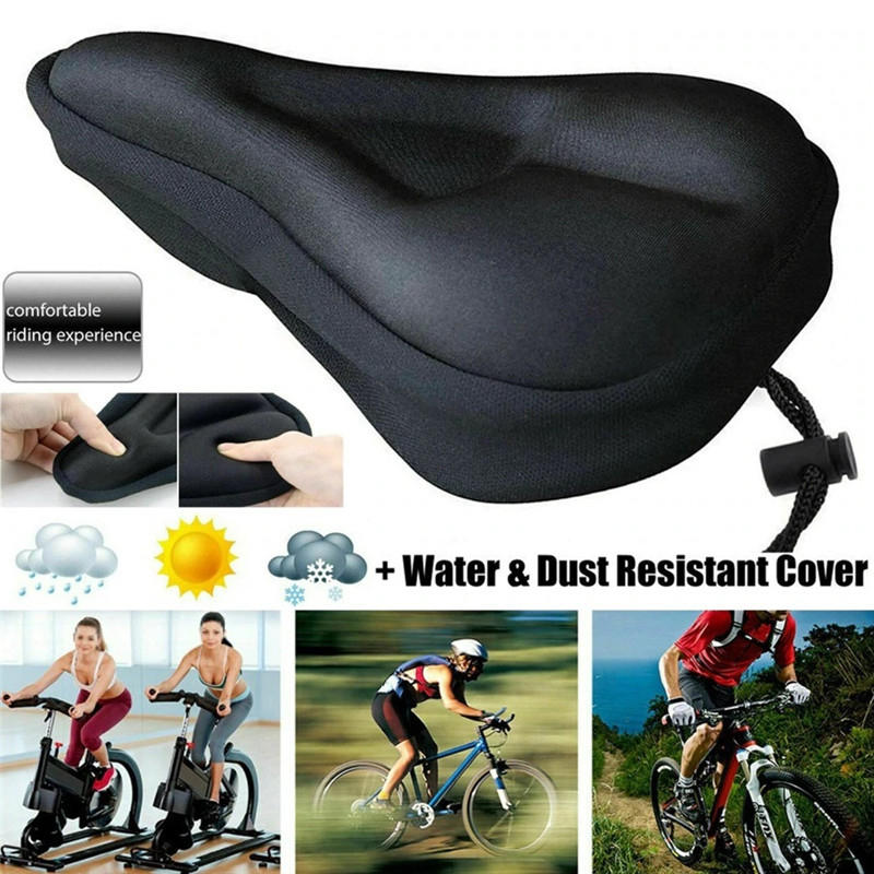 Bicycle Saddle Covers Pad Soft - Mountain Biking Pads のレビューと価格