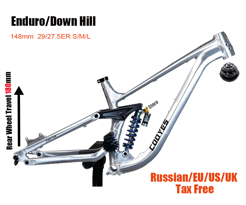 Full Suspension Frame FR/DH/AM - Mountain Biking Overalls のレビューと価格