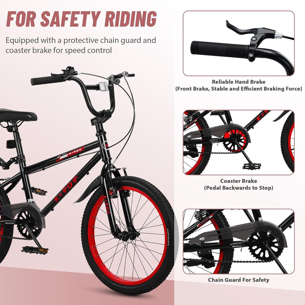 20 Inch BMX Bike for Boys, Sui - Mountain Biking For Beginners のレビューと価格