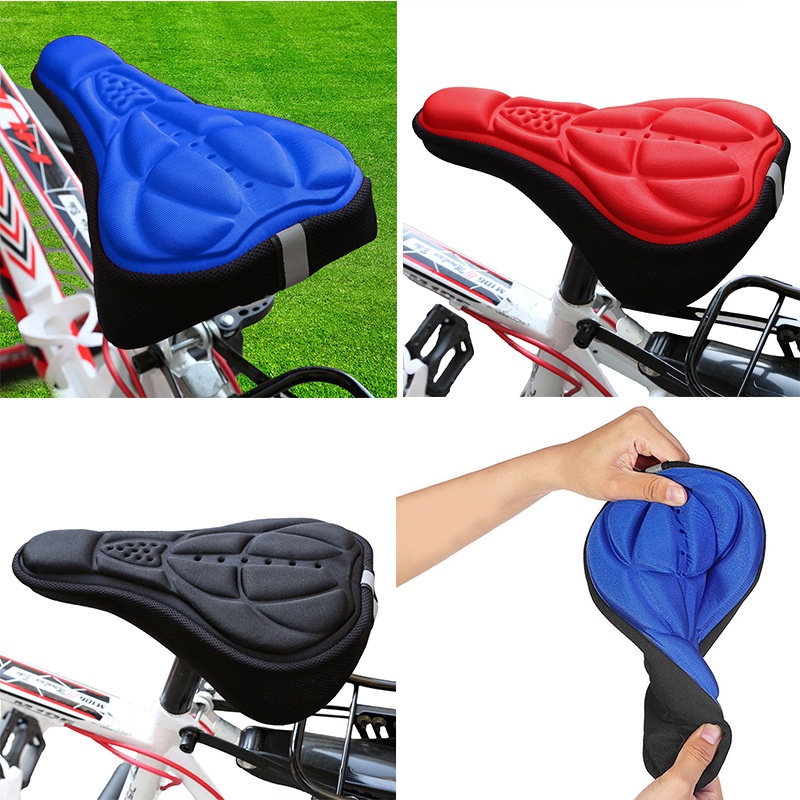 Bicycle seat pad, 3D soft ridi - Mountain Biking Pads のレビューと価格