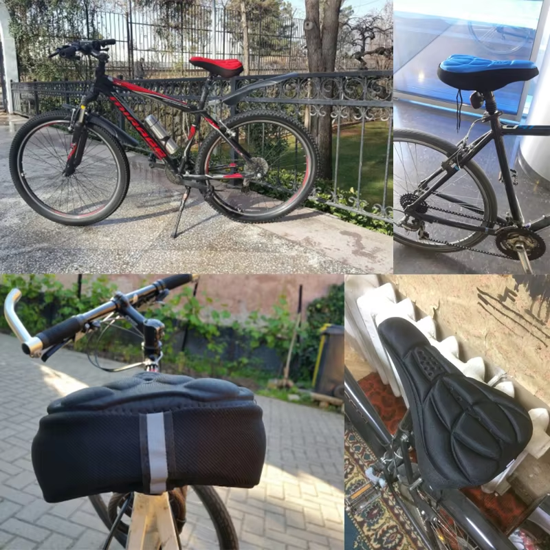 Bicycle seat pad, 3D soft ridi - Mountain Biking Pads のレビューと価格