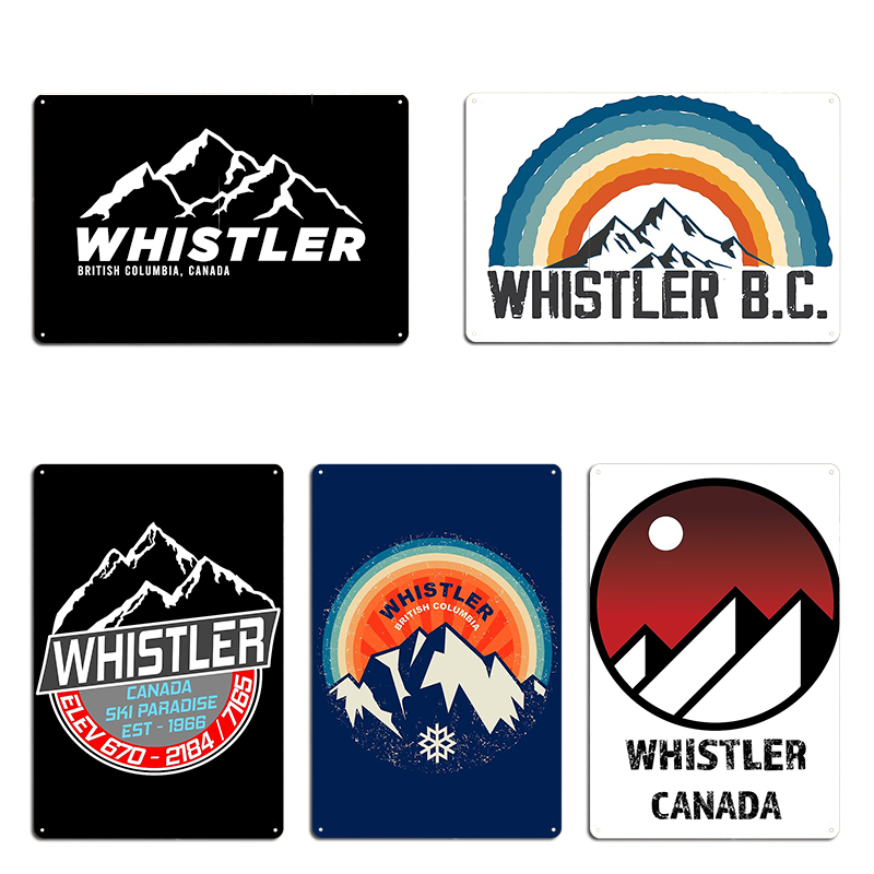 Retro Ski Whistler B.C Canada  - Mountain Biking Whistler のレビューと価格