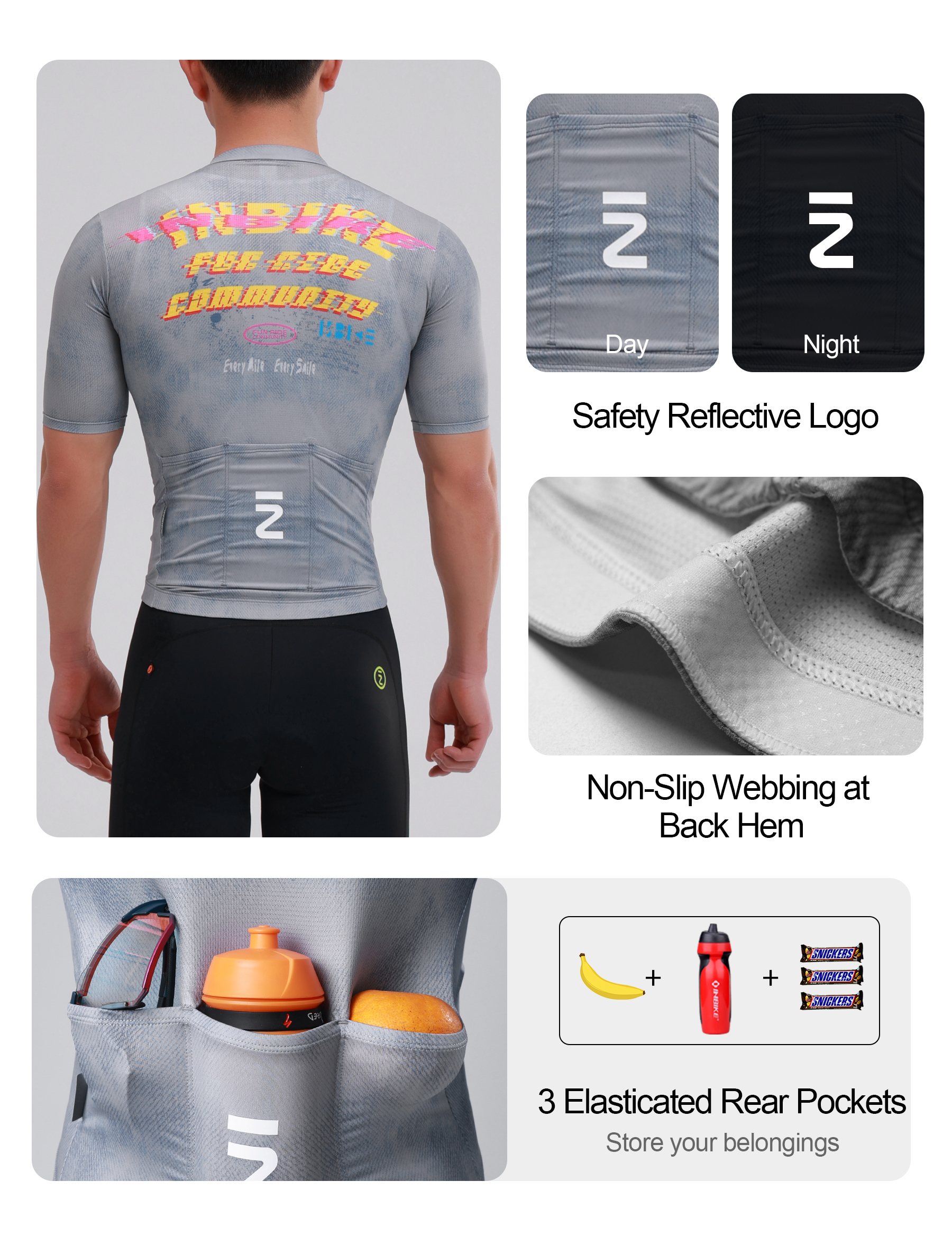 INBIKE Men's Cycling Jersey Se - Mountain Biking Overalls のレビューと価格