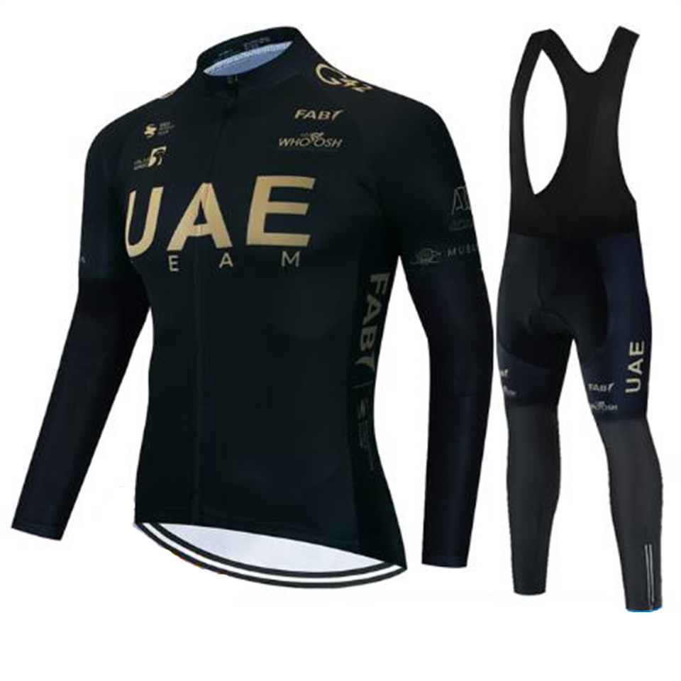 Uae Team Autumn Cycling Jersey - Mountain Biking Pants For Men のレビューと価格