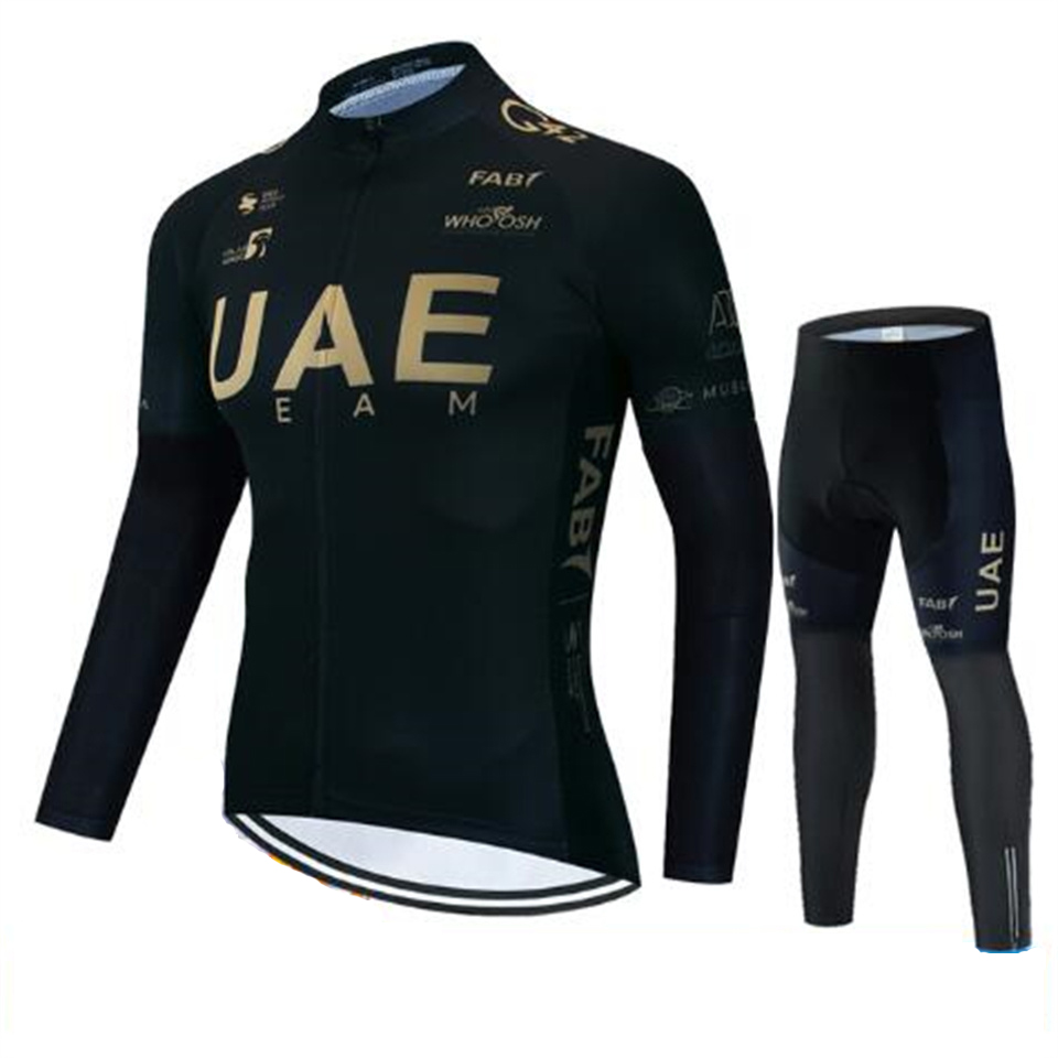 Uae Team Autumn Cycling Jersey - Mountain Biking Pants For Men のレビューと価格