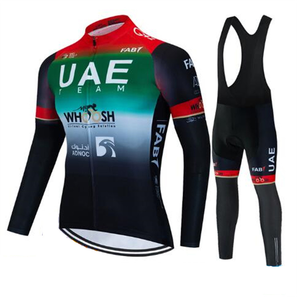 Uae Team Autumn Cycling Jersey - Mountain Biking Pants For Men のレビューと価格