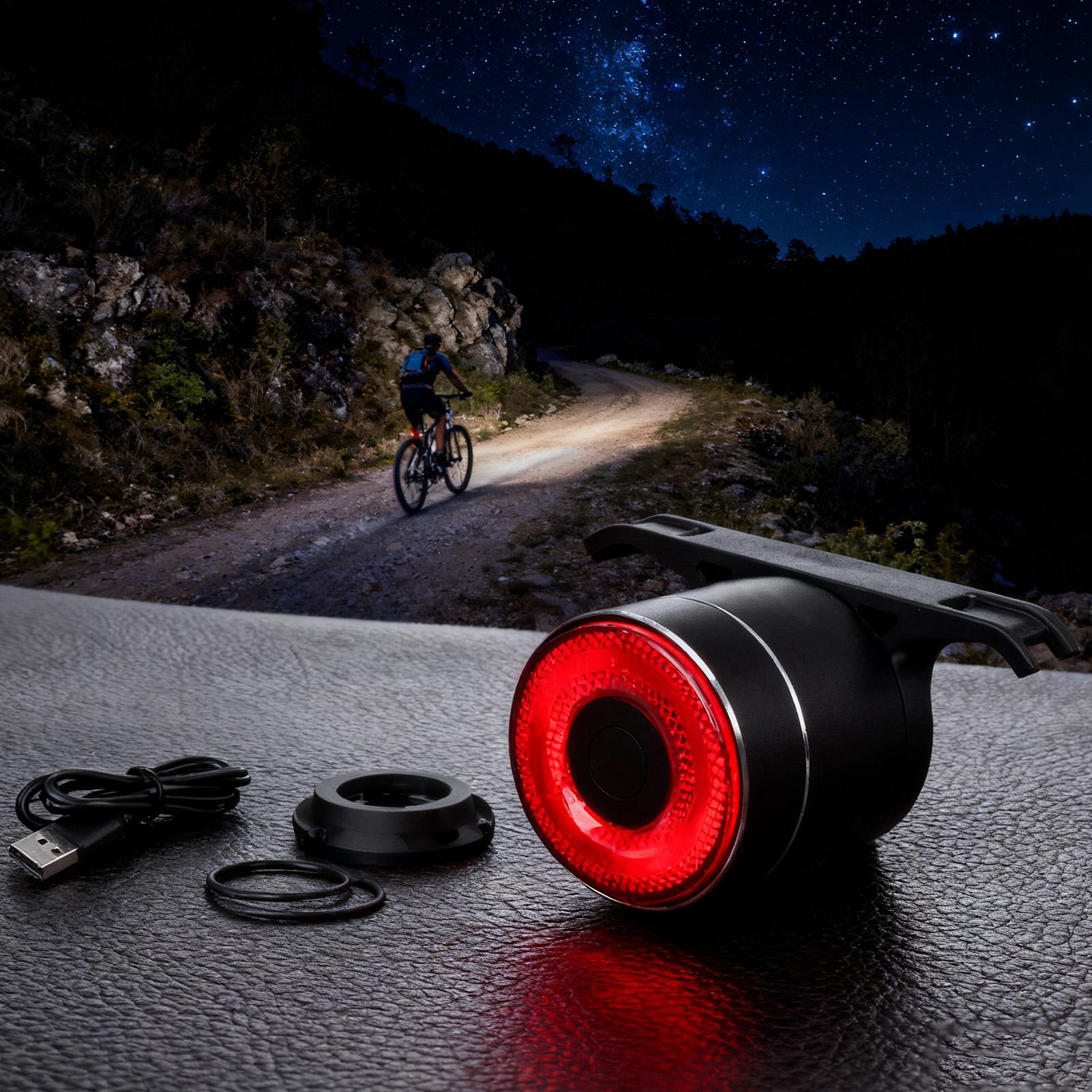 Bike Rear Light Smart Bike Tai - Mountain Biking Lights のレビューと価格