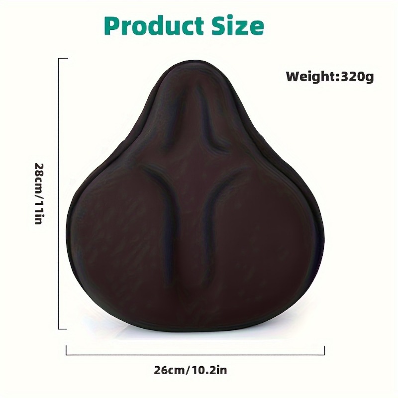 Black Wear Resistant Bike Seat - Mountain Biking Pads のレビューと価格