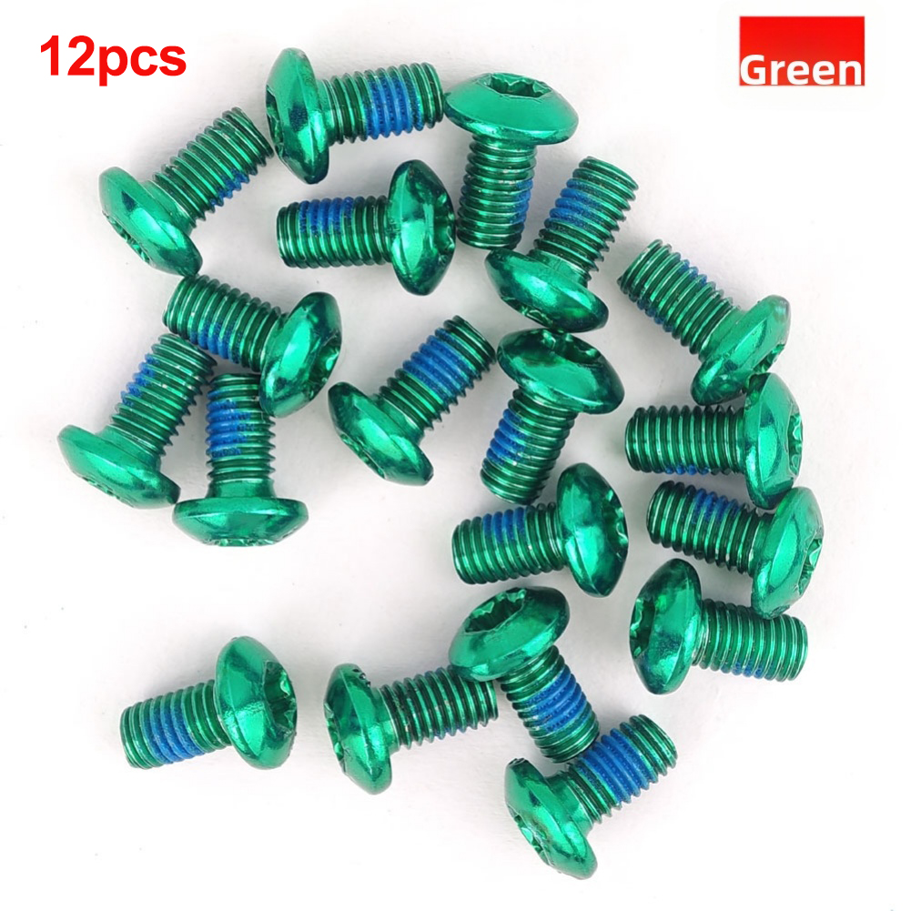 12pcs Mountain Bike Disc Screw - Mountain Biking Pads のレビューと価格